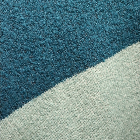 Adult Small Blue Striped Sweater - Picture 2 of 3